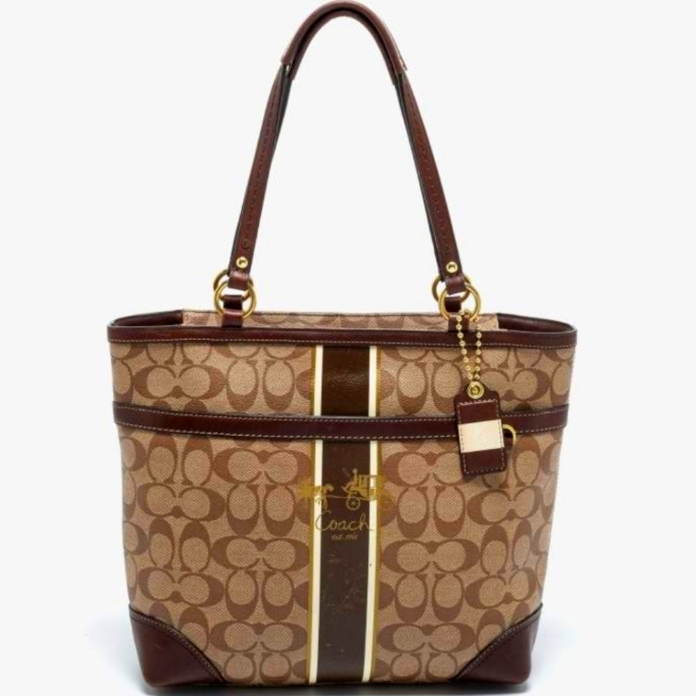 COACH classic large tote bag